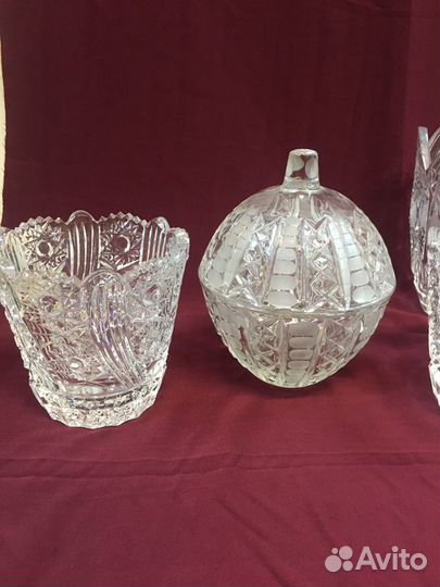 Хрустальные вазы СССР
