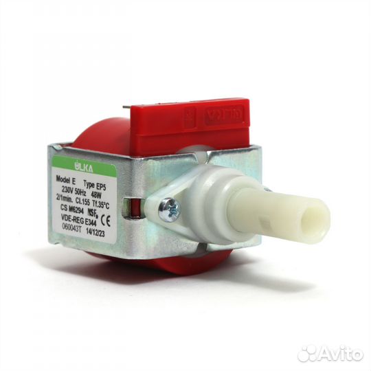 Насос ulka EP5 40W/48W, 10Bar, универсальный, для