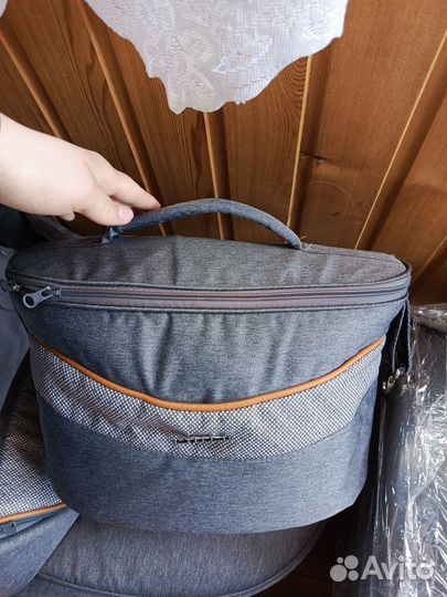 Коляска 2 в 1 adamex monte carbon