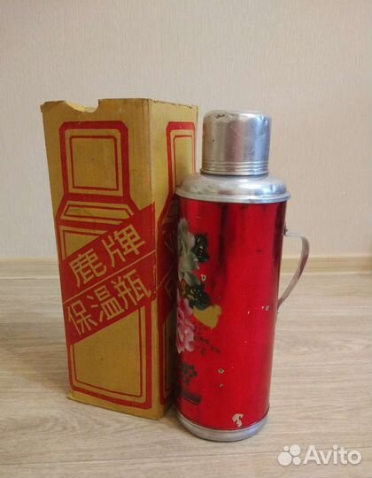 Термос 2л стеклянный б/у