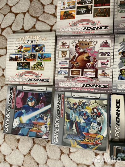 Картриджи для Game Boy Advance