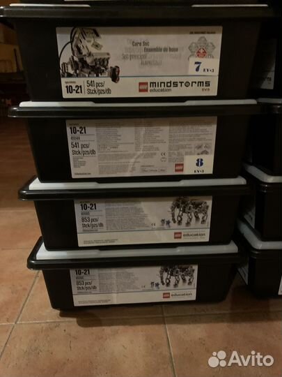 4 набора лего mindstorms ev 3