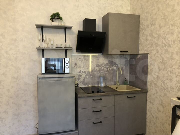 Квартира-студия, 26 м², 2 кровати