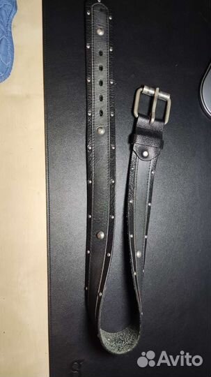 Мужской кожаный ремень