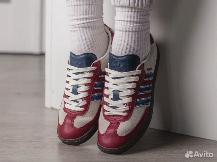 Notitle x adidas Samba Red