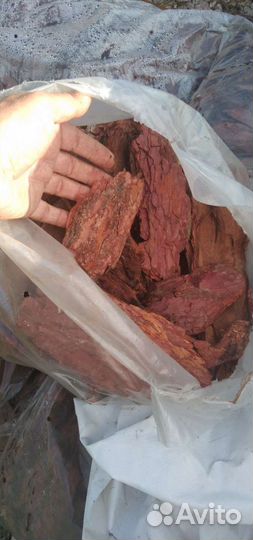 Мульча кора лиственницы