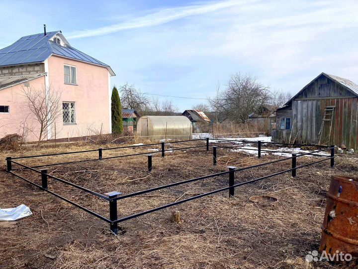 Винтовые сваи. Фундамент на сваях под ключ