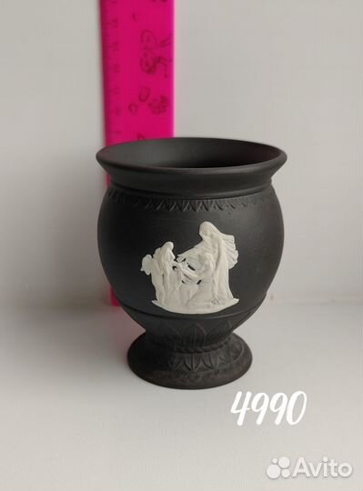 Wedgwood Jasper. Английский черный фарфор