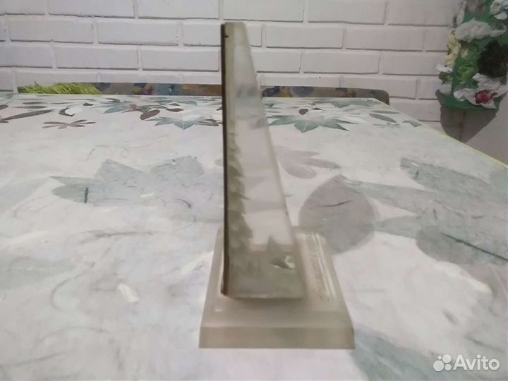 Сувенир настольный ссср.*Зимний пейзаж