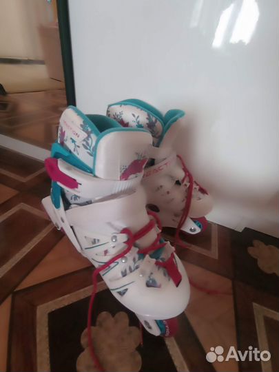 Роликовые коньки детские раздвижные