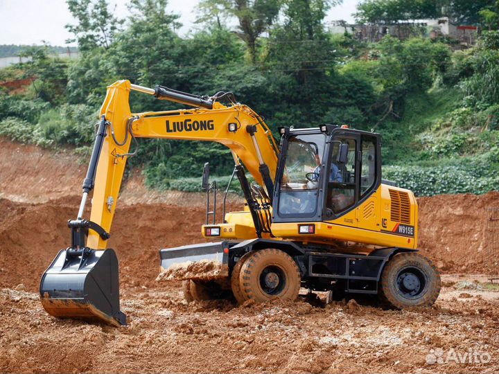 Колёсный экскаватор LiuGong W915Е, 2024