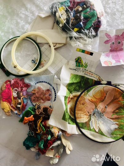 Пяльца для вышивания, вышивка