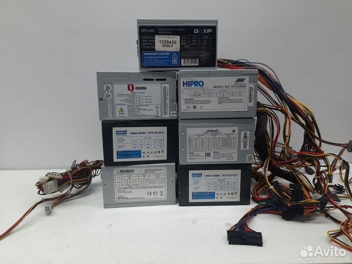 Разные блоки питания 330w - 450w. Гарантия