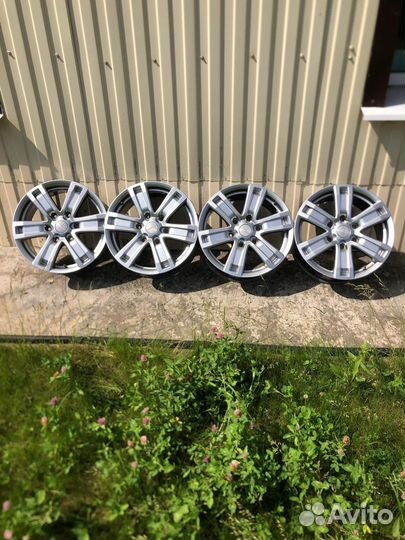 Литые диски R17 на mitsubishi pajero sport