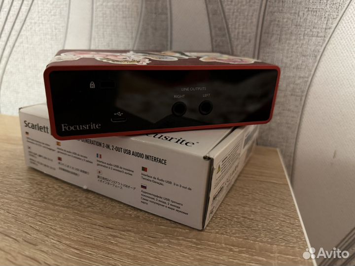 Звуковая карта focusrite scarlett solo