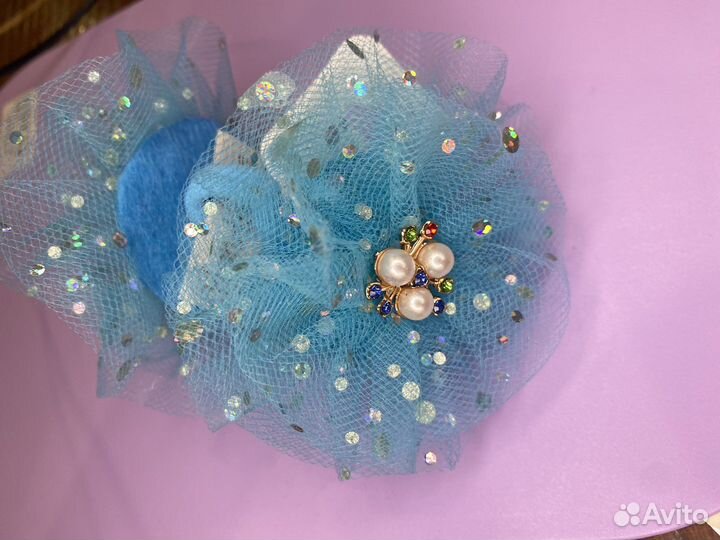 Резиночки для волос ручной работы