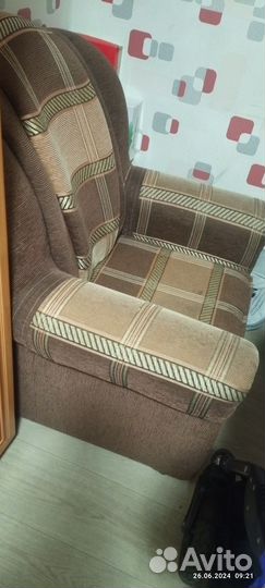 Диван раскладной, кресла