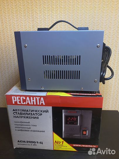 Стабилизатор напряжения ресанта асн-2000/1-Ц