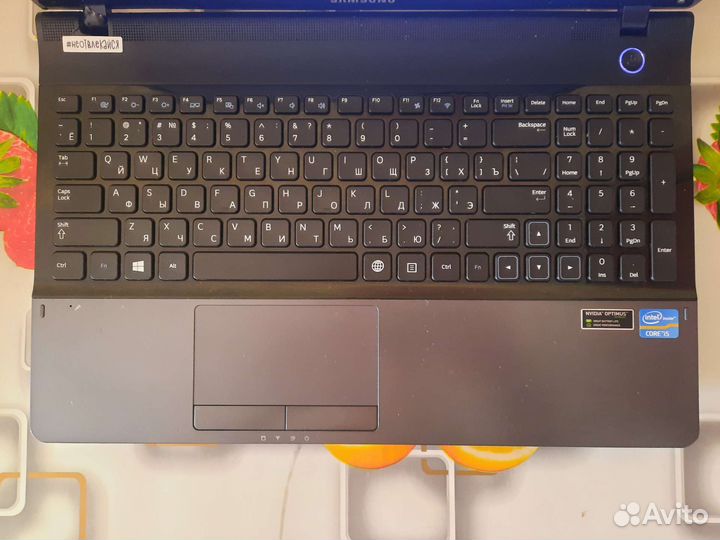 Игровой ноутбук samsung на core i5, 16 гб памяти