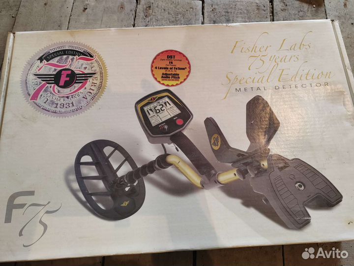 Металлоискатель fisher f75+