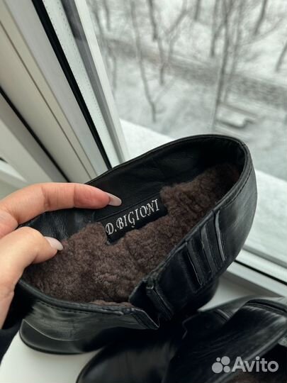 Сапоги зимние женские натуральная кожа