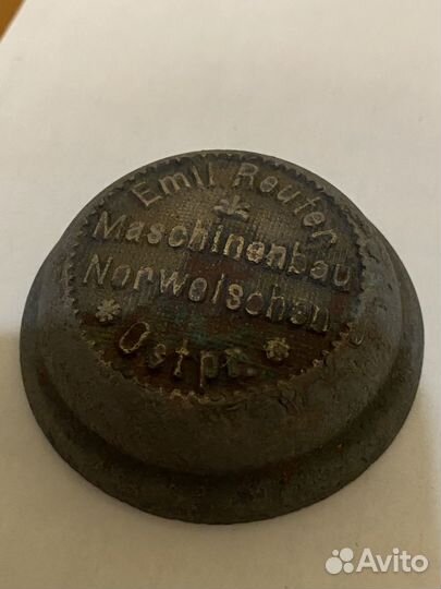 Крышка от велосипедного звонка Пруссия