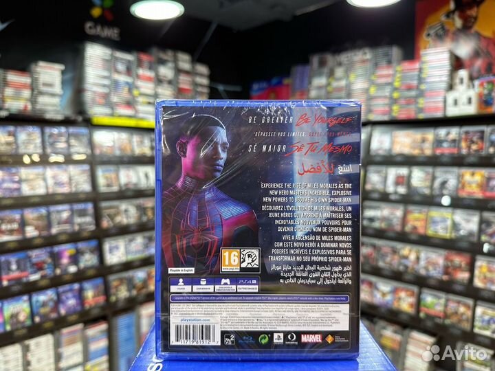 Игры для PS4: Marvel Человек-Паук: Майлз Моралес