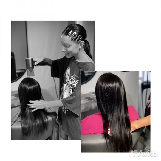 Кератиновое выпрямление, ботокс для волос
