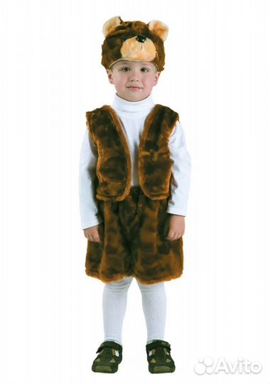 Карнавальные костюмы медведь, волк, мушкетер