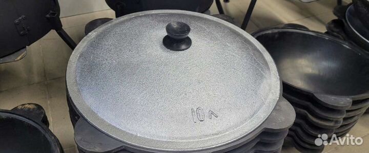 Чугунный казан 10 литров