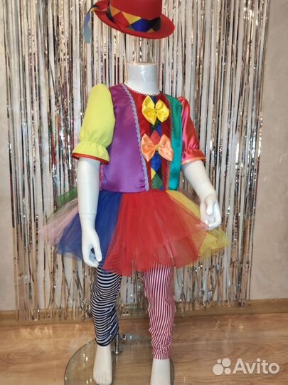 Костюм клоуна клоунессы