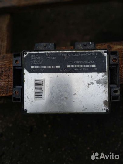 Блок управления двигателем Citroen Berlingo m59