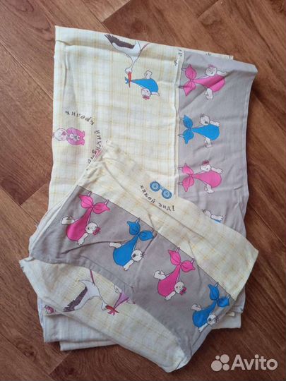 Бортики в детскую кроватку для девочки