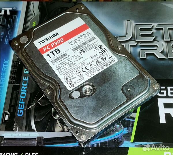 Hdd Toshiba 1тб без наработки