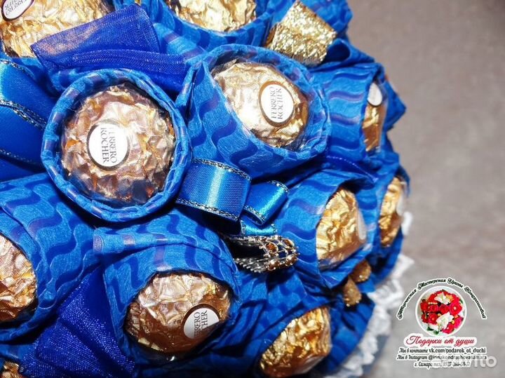 Букет из конфет, рафаэлло