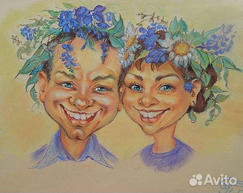 Шарж свадебный,корпоративный.Шаржист на праздник