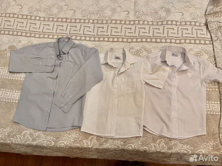 Рубашки на мальчика (школа) 134 140