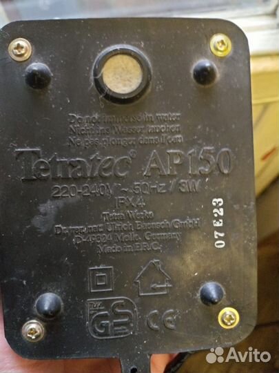 Компрессор для аквариума бу Teratec AP150