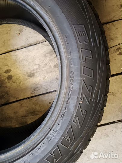 Bridgestone Blizzak DM-V1 265/60 R18