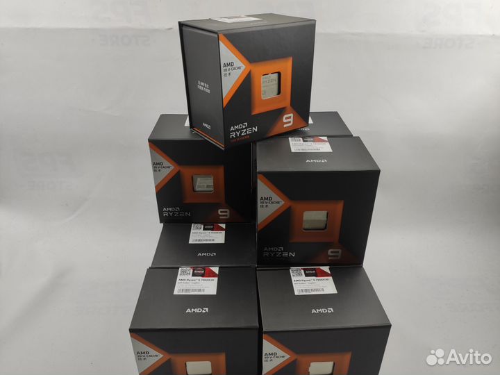 Нерабочие Ryzen 9 7900x3D box