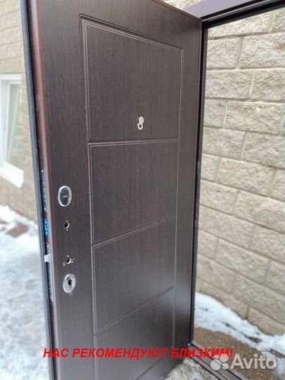Тяжелая дверь металлическая с бесплатной установко