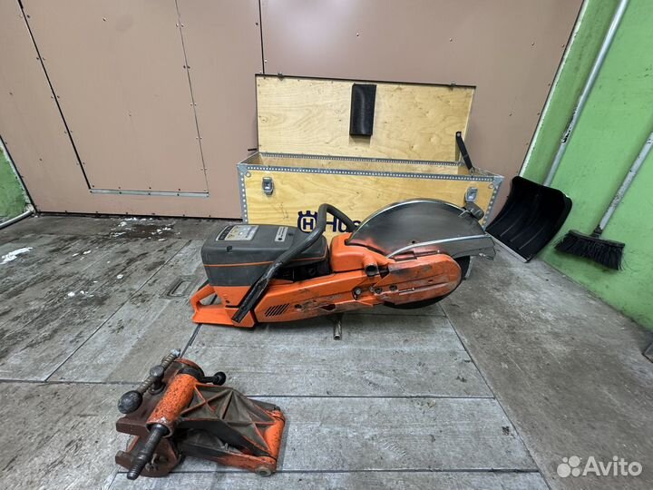 Бензорез рельсорез Husqvarna