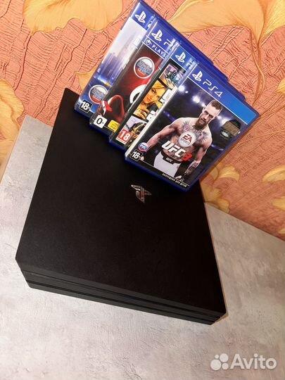 Sony PS4 pro 1tb игры в комплекте