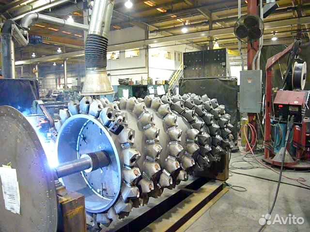 Ремонт и поставка фрезбарабанов Wirtgen, CAT, Boma