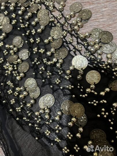 Пояс монеты для танца живота