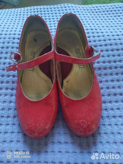 Туфли красные лаковые Минимен р 31