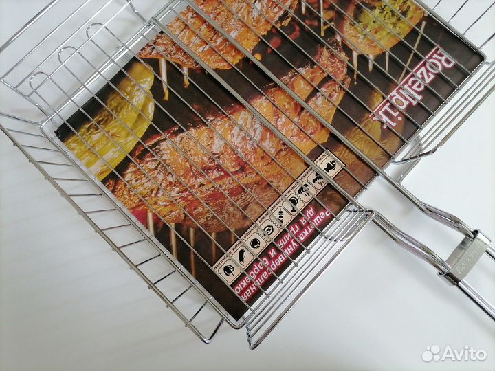Решетка гриль для мангала барбекю новая