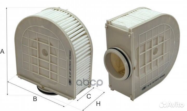 Фильтр воздушный AG037 Goodwill