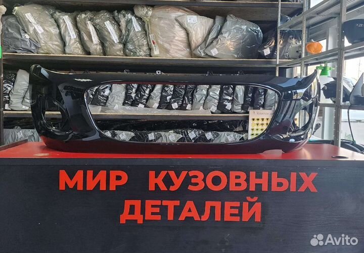 Бампер передний калина 2