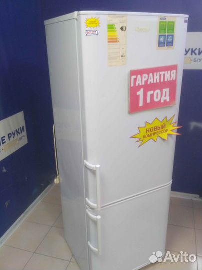 Холодильник бу бирюса с гарантией 1 год